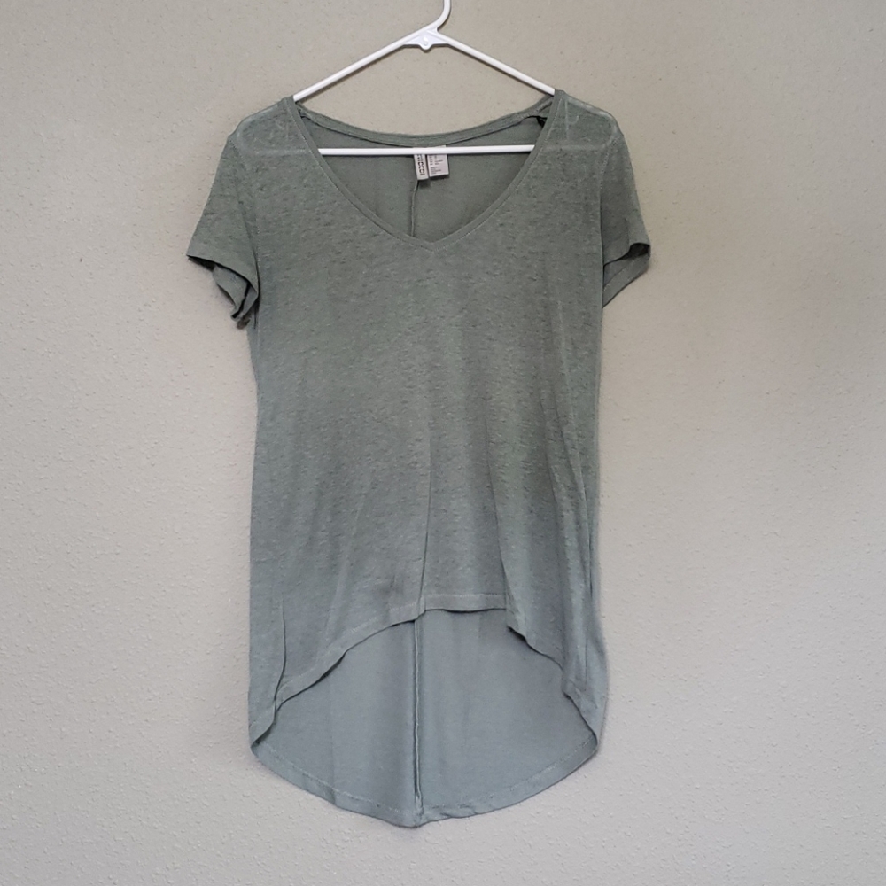 Soft green tee
